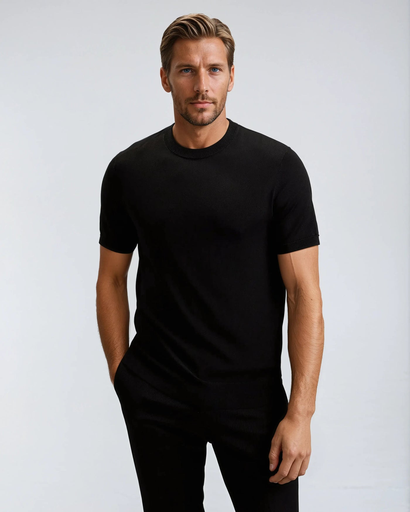 Cashwool T-shirt - Black