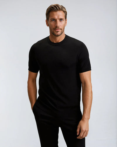 Cashwool T-shirt - Black
