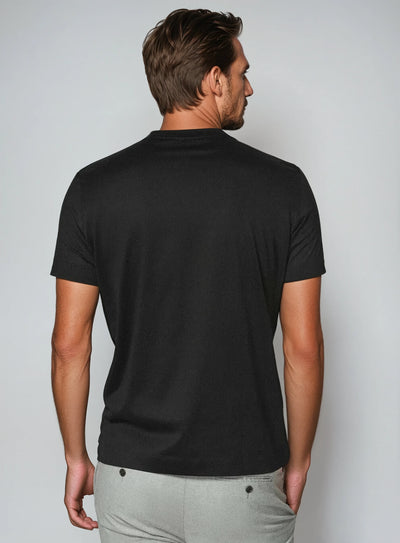 Signature Supima T-shirt – Deep Black