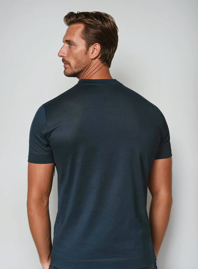Signature Supima T-Shirt – Navy