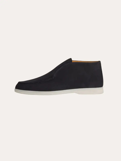 Suede City Loafers – Navy Blue