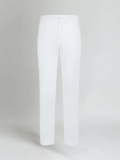 Sea Side Linen Trousers - White