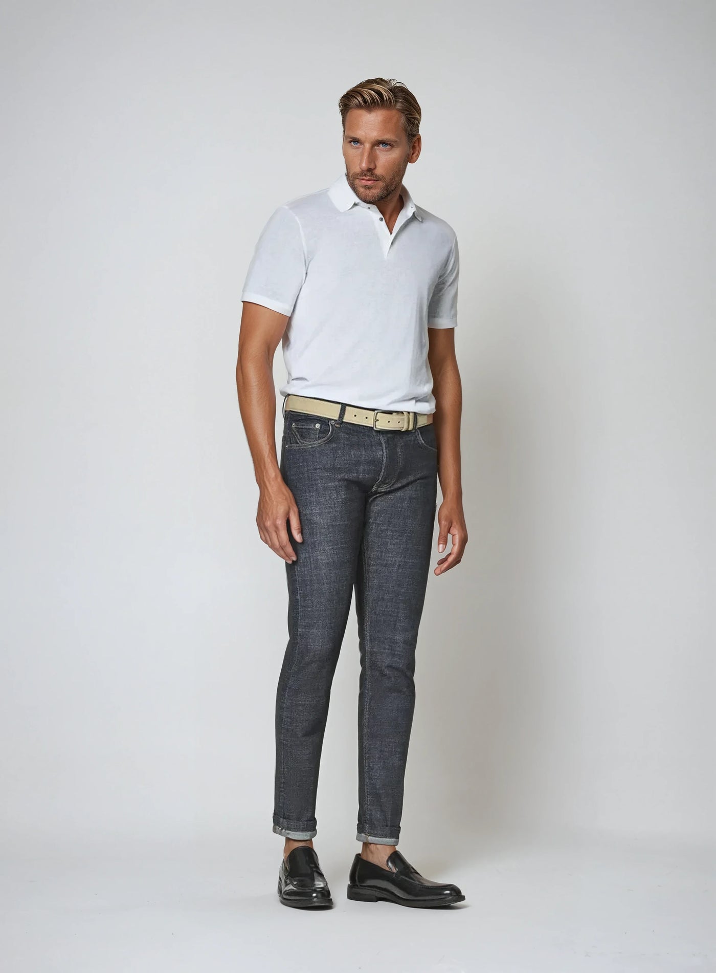 Premium Polo Shirt - White