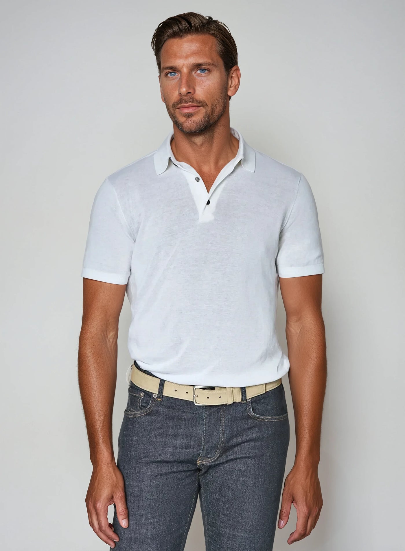 Premium Polo Shirt - White