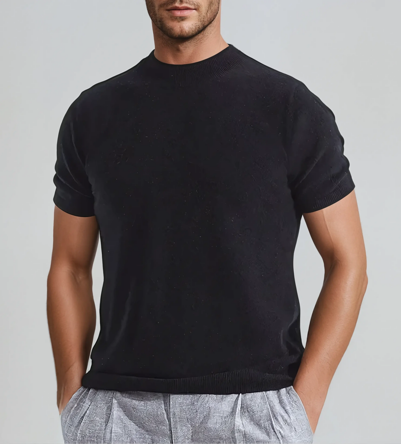 Cashwool T-shirt - Black