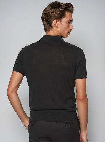 Premium Polo Shirt - Black