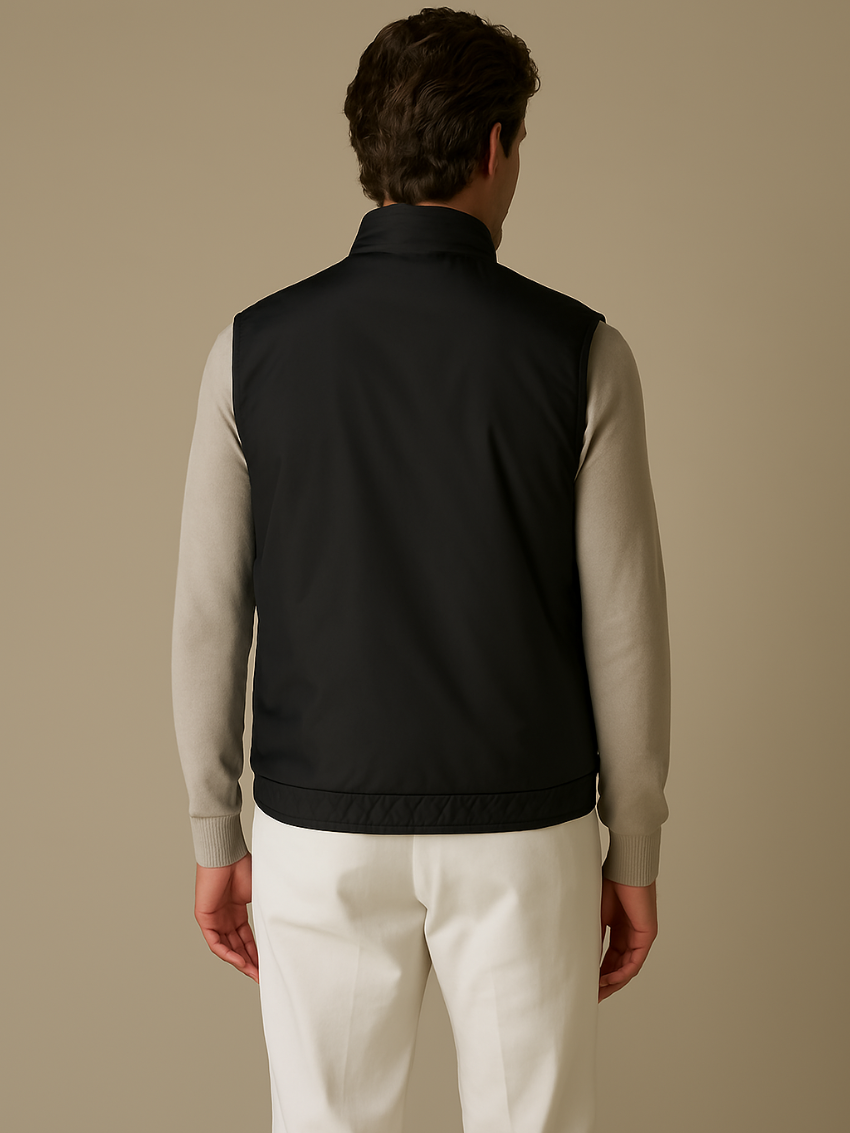 Reversible City Body Warmer – Black