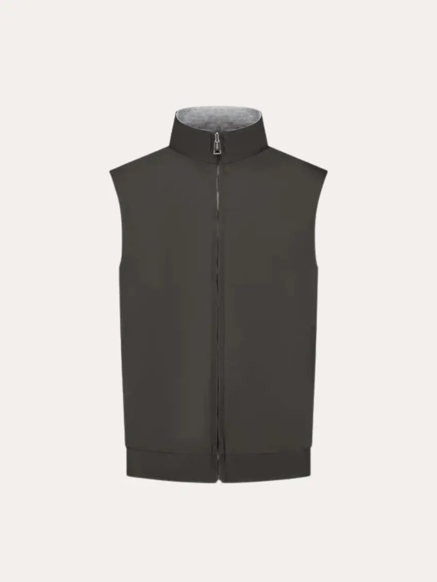 Reversible City Body Warmer – Black
