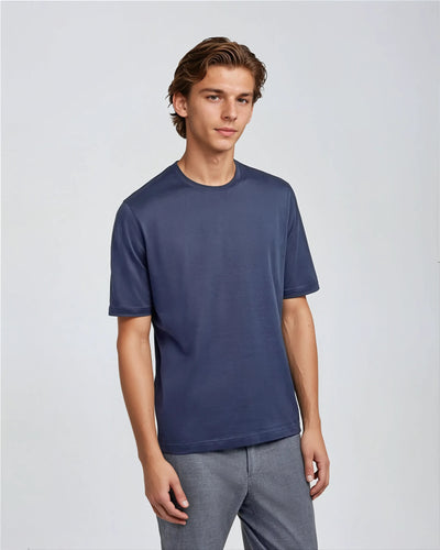 Signature Supima T-shirt – Deep Blue