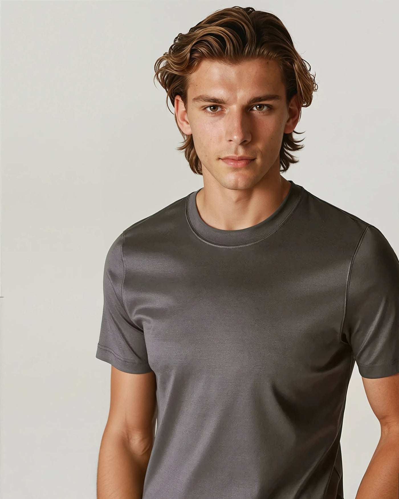 Signature Supima T-Shirt – Deep Brown